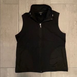 Talbots black vest